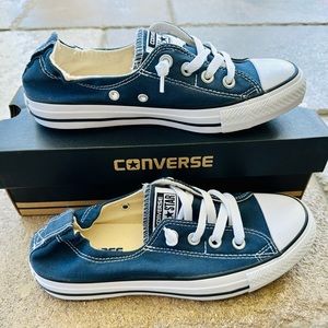 BNWT Converse Chuck Taylor Shoreline Slip Athletic Navy women’s US 7.5 EU38